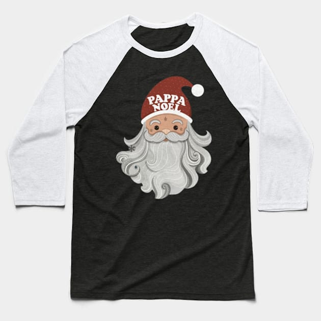 Papa noel Baseball T-Shirt by TshirtMA